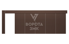 Откатные противопожарные ворота Doorhan 4500×3000 для паркинга ЗМК-9595
