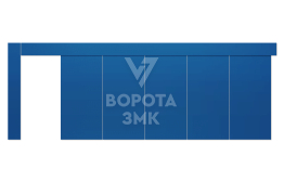 Ворота откатные противопожарные 2000×5000 ЗМК-4688