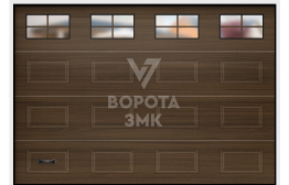 Автоматические подъемные ворота гаражные 2125×3000 ЗМК-3438