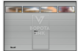 Секционные ворота Hormann 2750×2125 ЗМК-3021